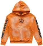 Hellstar Hoodie Fire Orange