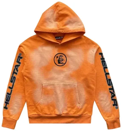Hellstar Hoodie Fire Orange